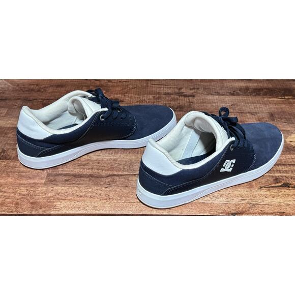 DC Shoes Plaza TC ADYS100401 Mens Blue Leather/ Syed Skate Inspired Sneakers main image 7